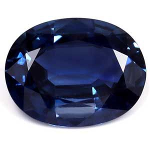 1.97 ct Oval Blue Natural Sapphire