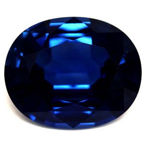 6.39 ct Oval Blue Natural Sapphire