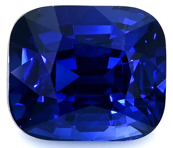 4.04 ct Cushion Blue Natural Sapphire