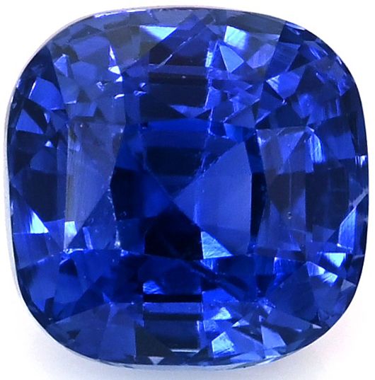 2.16 ct Cushion Blue Natural Sapphire