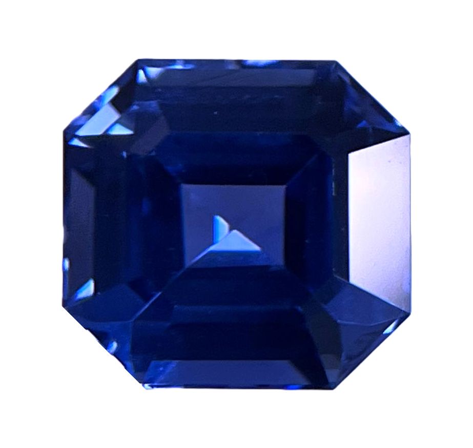 3.45 ct Emerald Blue Natural Sapphire