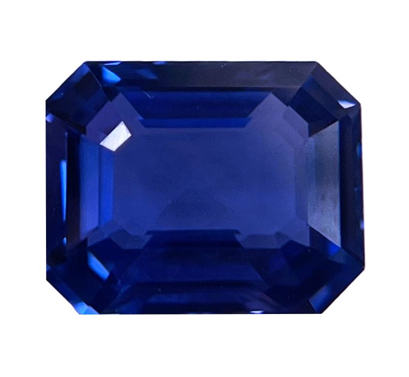 3.59 ct Emerald Blue Natural Sapphire