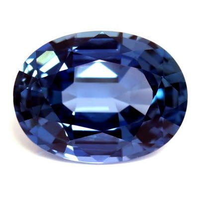 1.68 ct Oval Blue Natural Sapphire