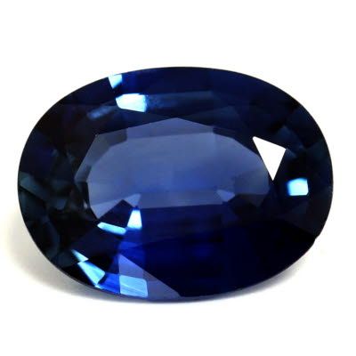 1.34 ct Oval Blue Natural Sapphire