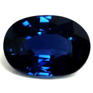 1.02 ct Oval Blue Natural Sapphire