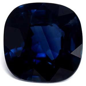 2.78 ct Cushion Blue Natural Sapphire