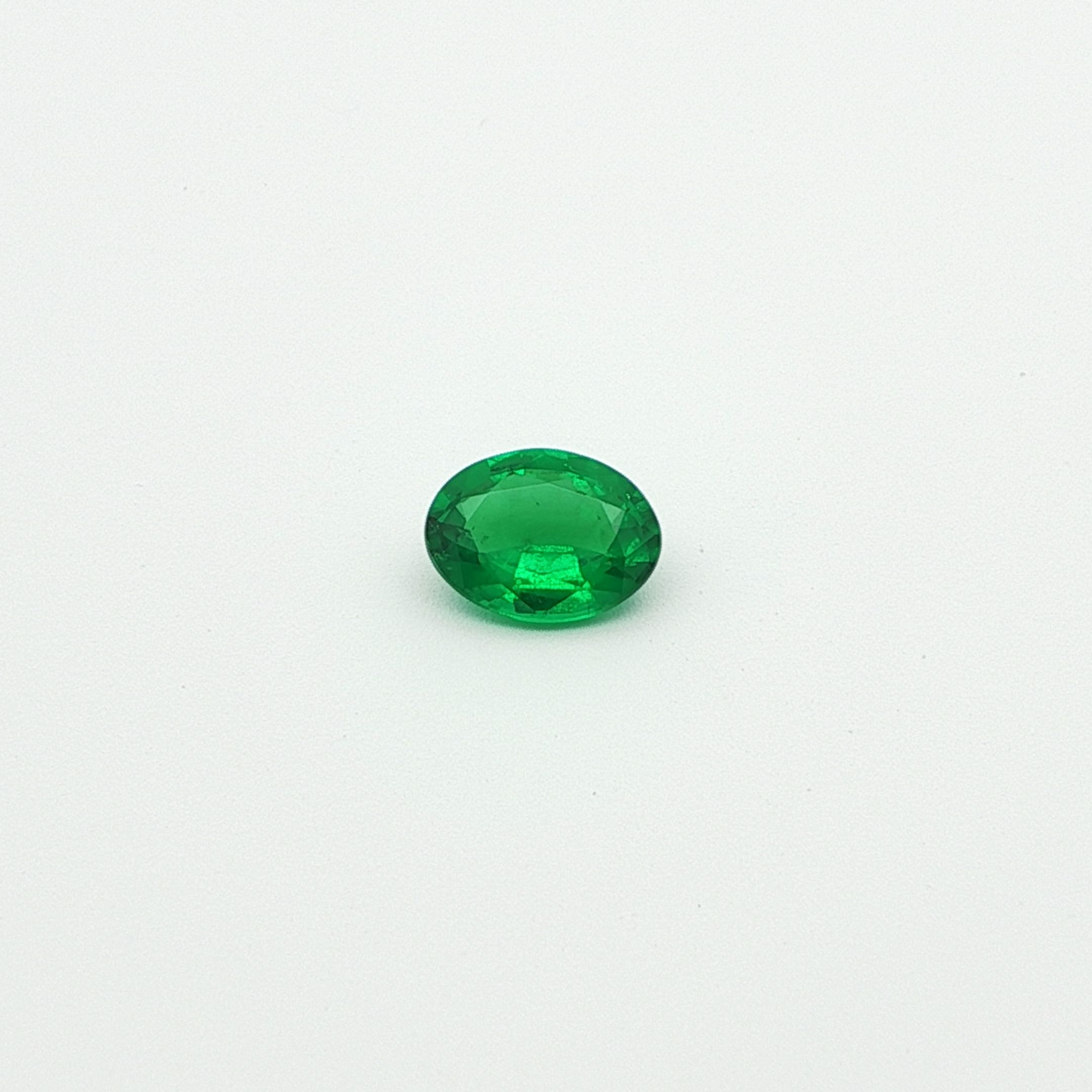 1.04 ct Oval Green Natural Emerald