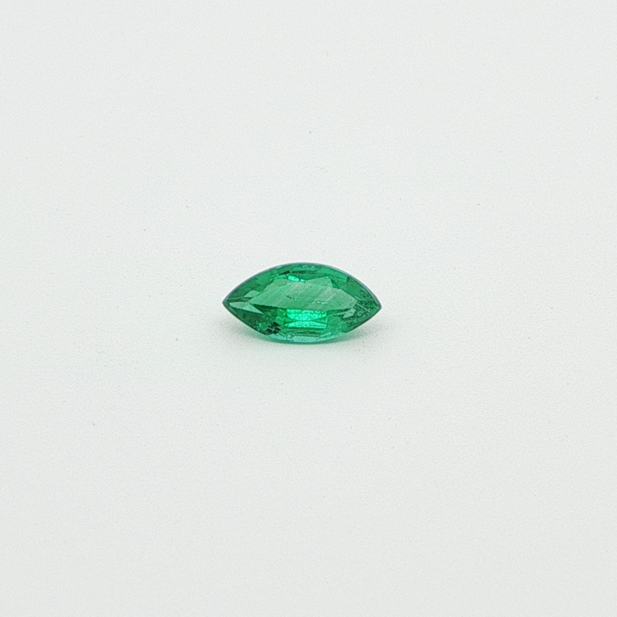 0.43 ct Marquise Green Natural Emerald