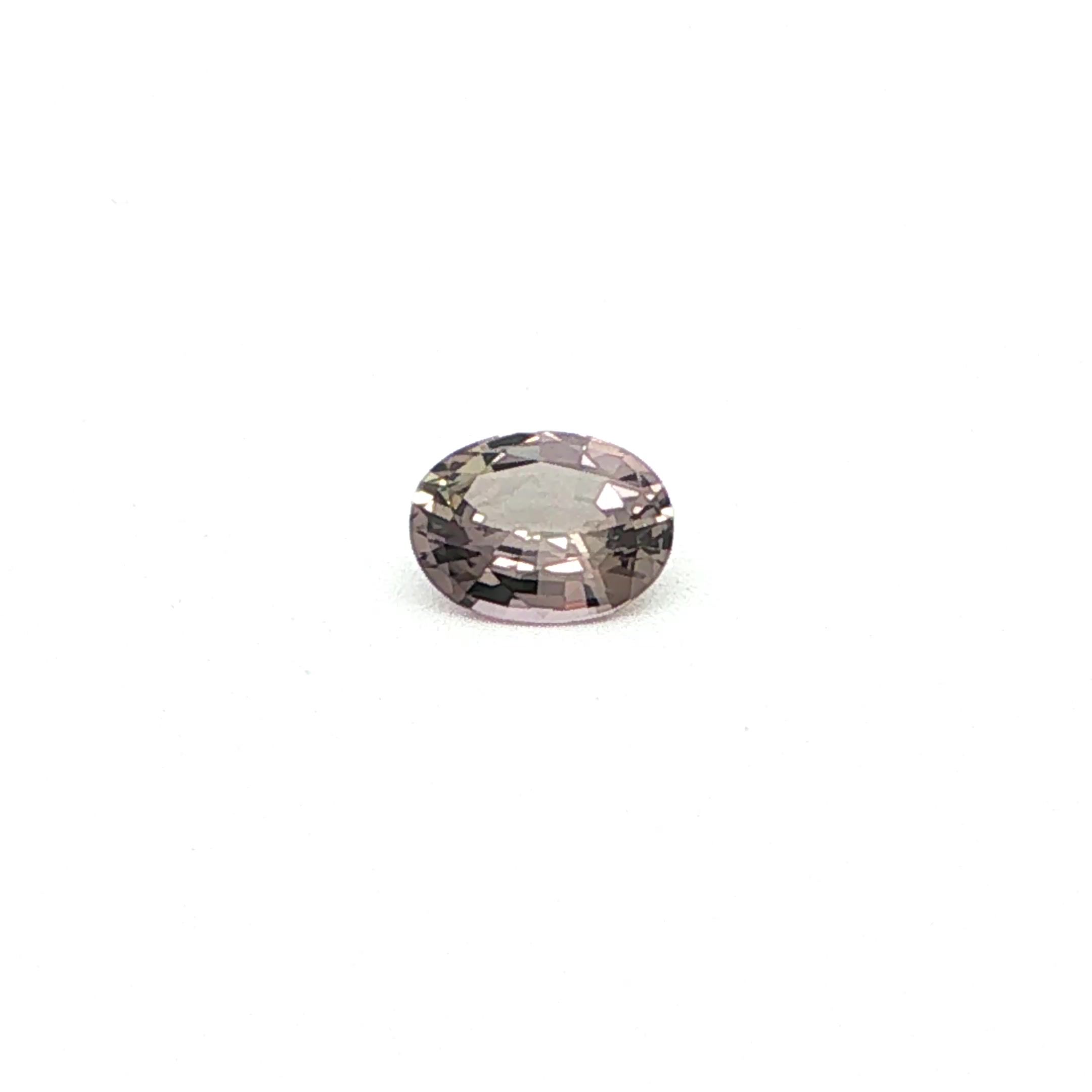 0.58 ct Oval Pink Natural Sapphire