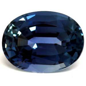1.72 ct Oval Blue Natural Sapphire