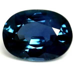 1.03 ct Oval Blue Natural Sapphire