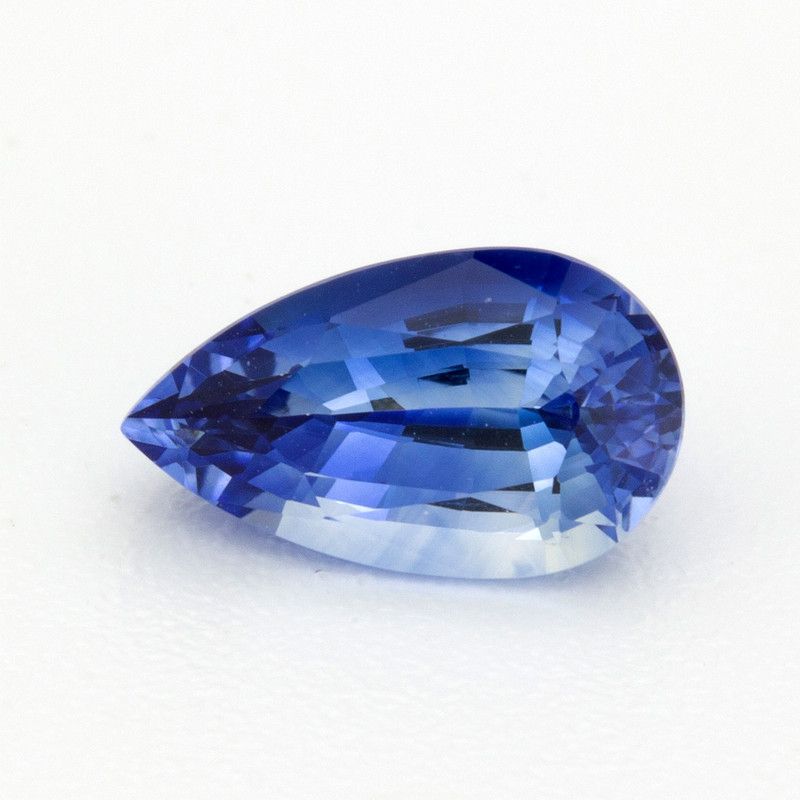 1.29 ct Pear Blue Natural Sapphire