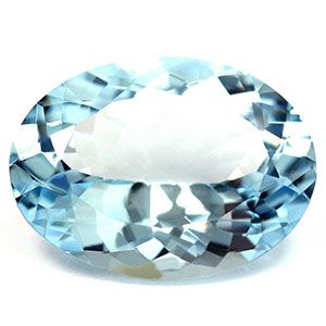 7.30 ct Oval Blue Natural Aquamarine
