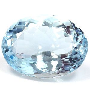 9.79 ct Oval Blue Natural Aquamarine