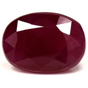 4.65 ct Oval Red Natural Ruby
