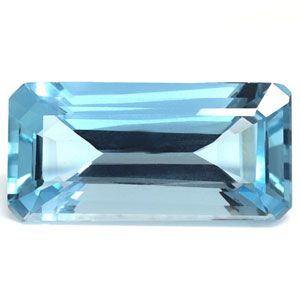24.23 ct Emerald Blue Natural Aquamarine