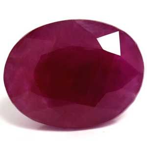6.03 ct Oval Red Natural Ruby
