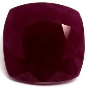 9.95 ct Cushion Red Natural Ruby