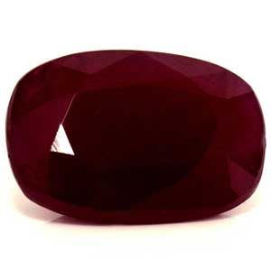 5.03 ct Cushion Red Natural Ruby