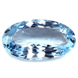 9.97 ct Oval Blue Natural Aquamarine