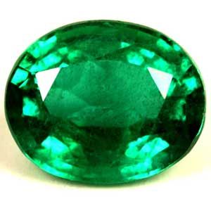 2.40 ct Oval Green Natural Emerald