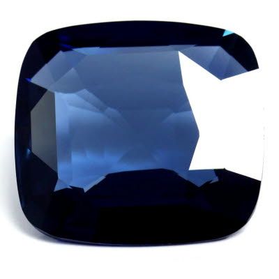 10.71 ct Cushion Blue Natural Sapphire