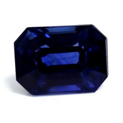 0.96 ct Emerald Blue Natural Sapphire