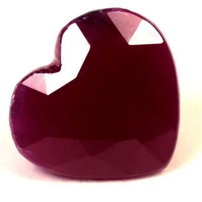 4.00 ct Heart Red Natural Ruby