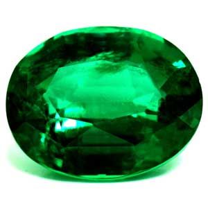 4.58 ct Oval Green Natural Emerald
