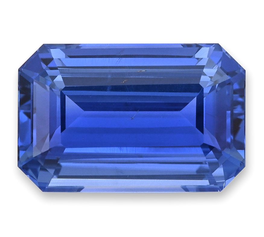 6.67 ct Emerald Blue Natural Sapphire