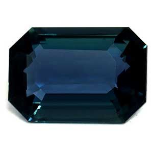 1.25 ct Emerald Blue Natural Sapphire