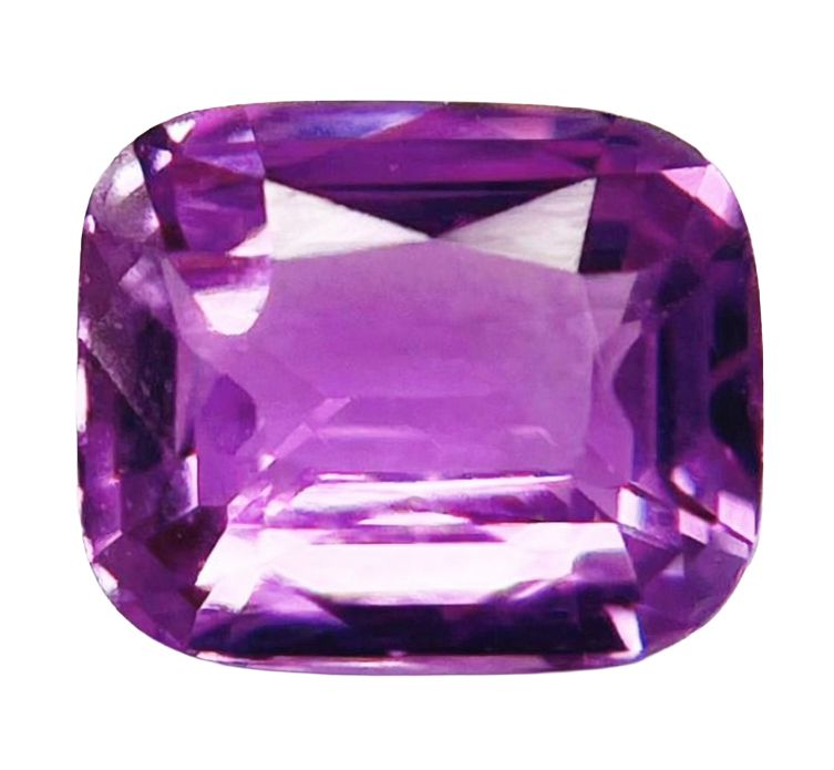 3.08 ct Cushion Pink Natural Sapphire