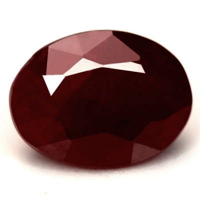 2.77 ct Oval Red Natural Ruby