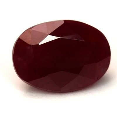 3.93 ct Oval Red Natural Ruby