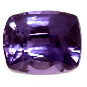 1.19 ct Cushion Purple Natural Sapphire