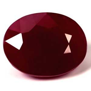 7.12 ct Oval Red Natural Ruby