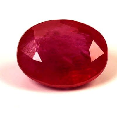 1.12 ct Oval Red Natural Ruby