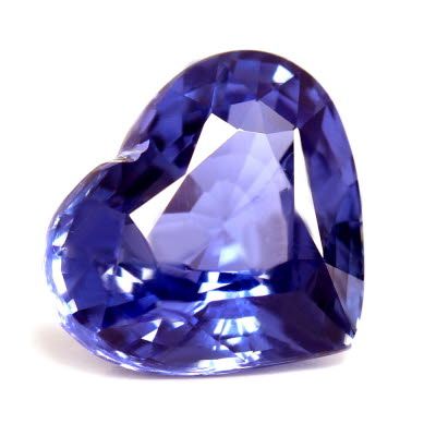 3.01 ct Heart Blue Natural Sapphire