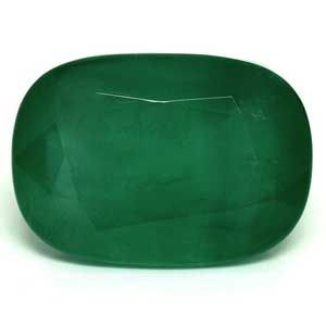7.90 ct Cushion Green Natural Emerald