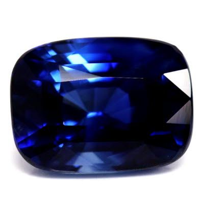 2.03 ct Cushion Blue Natural Sapphire