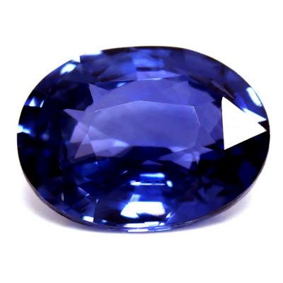 1.98 ct Oval Blue Natural Sapphire