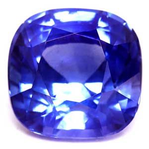 1.82 ct Cushion Blue Natural Sapphire