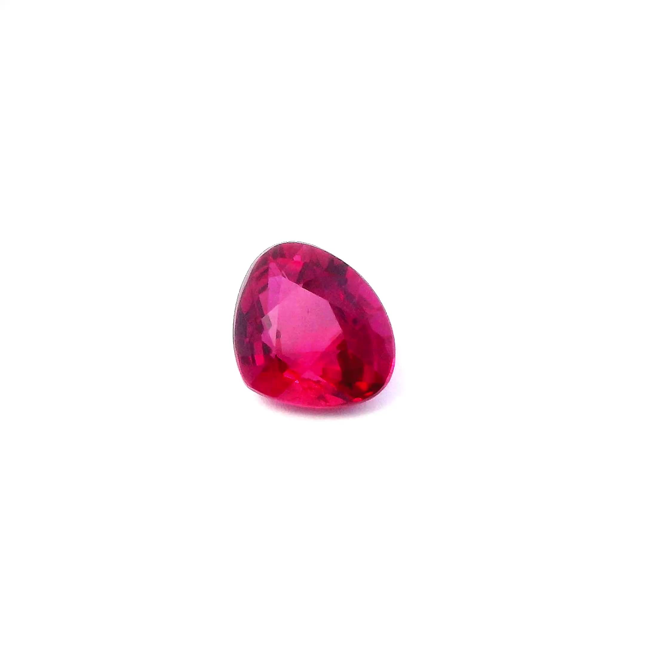 1.34 ct Pear Red Natural Ruby