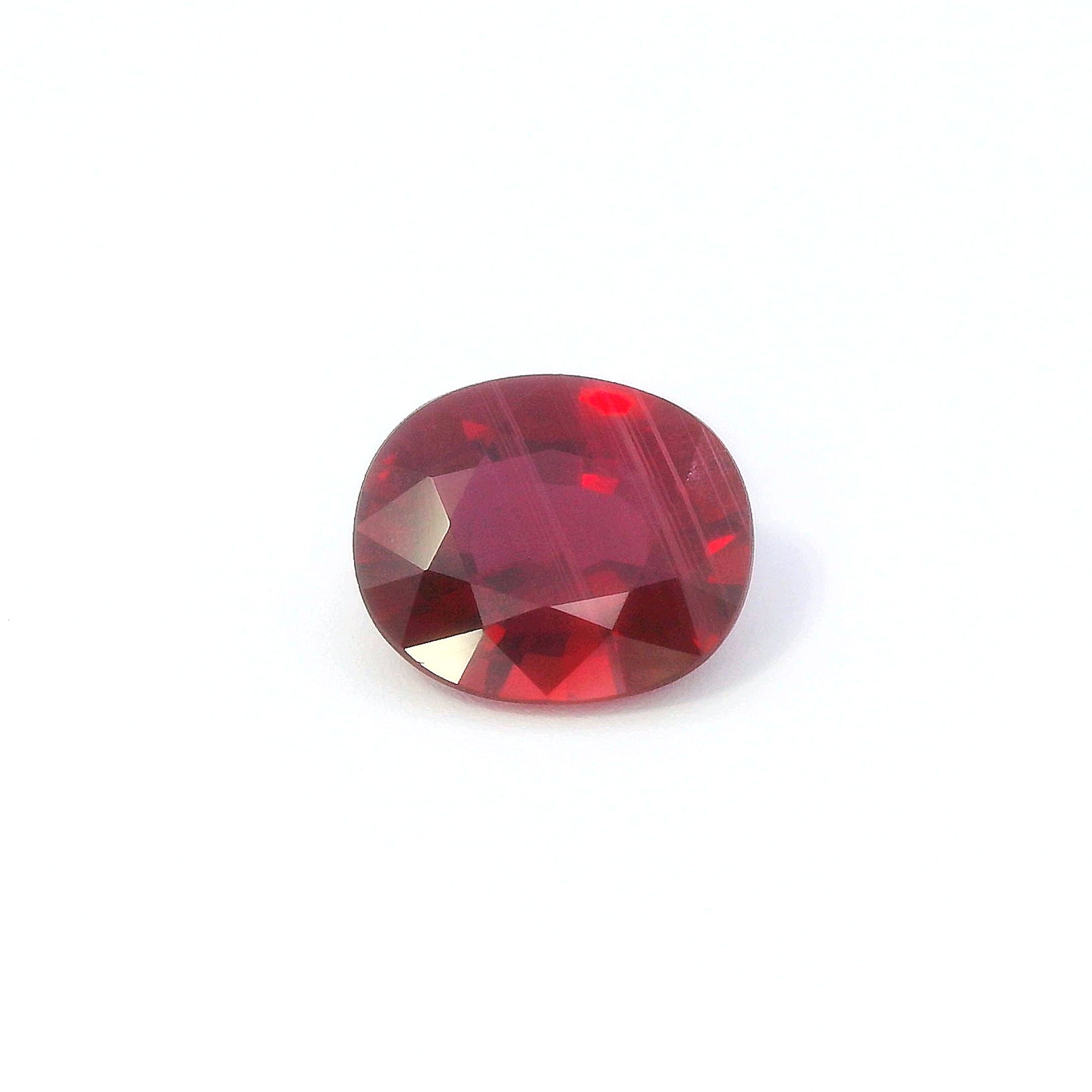 1.17 ct Oval Red Natural Ruby