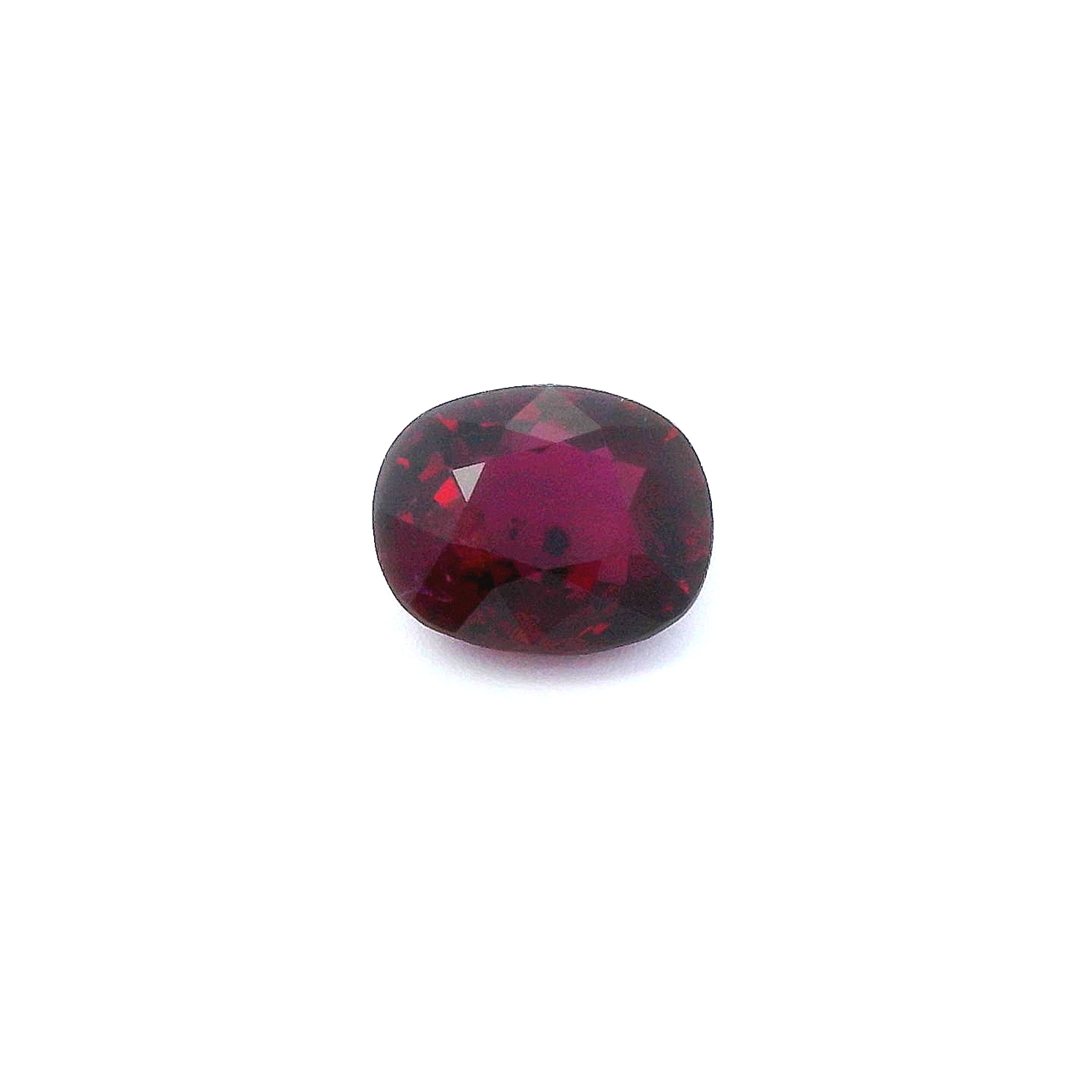 1.32 ct Oval Red Natural Ruby