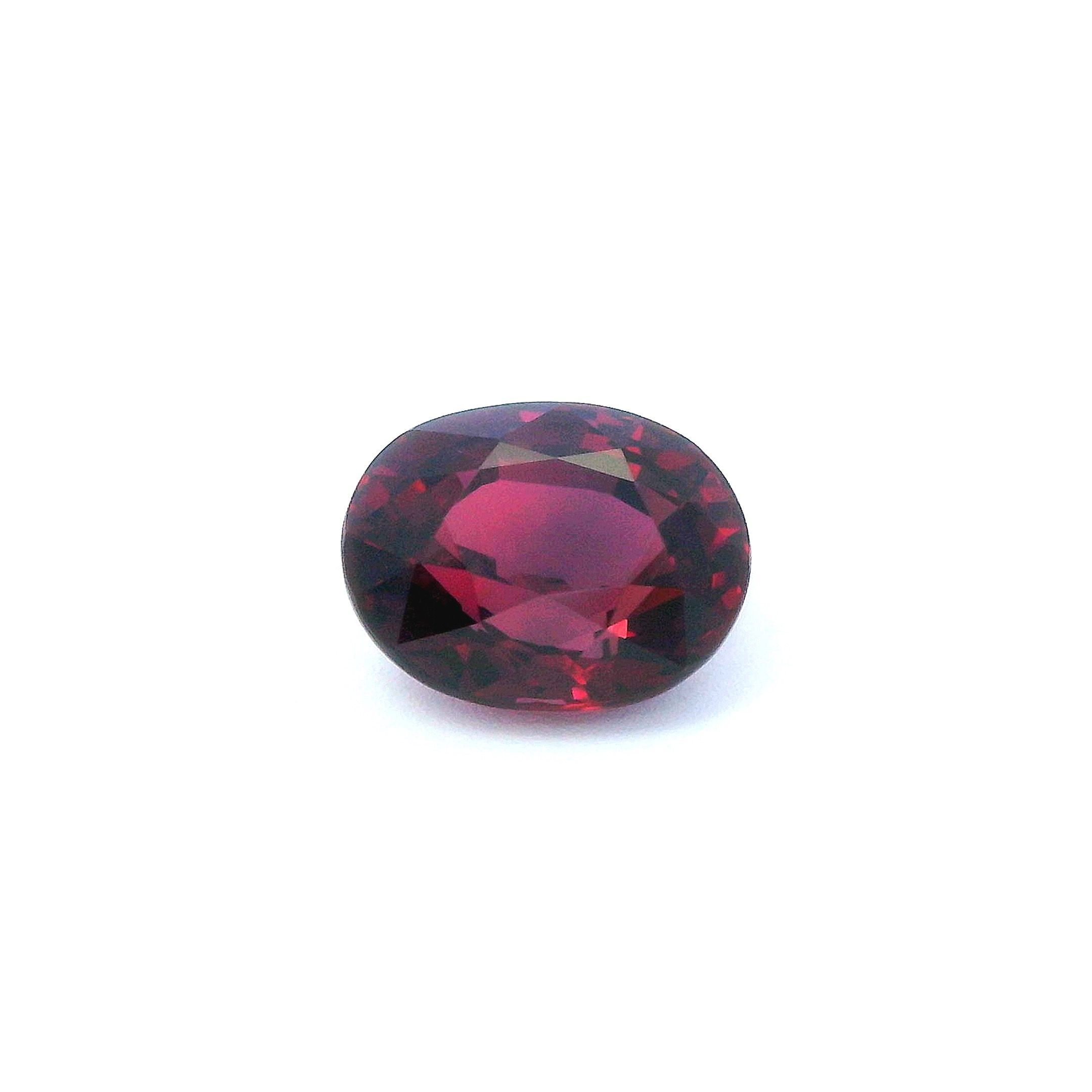 1.50 ct Oval Red Natural Ruby