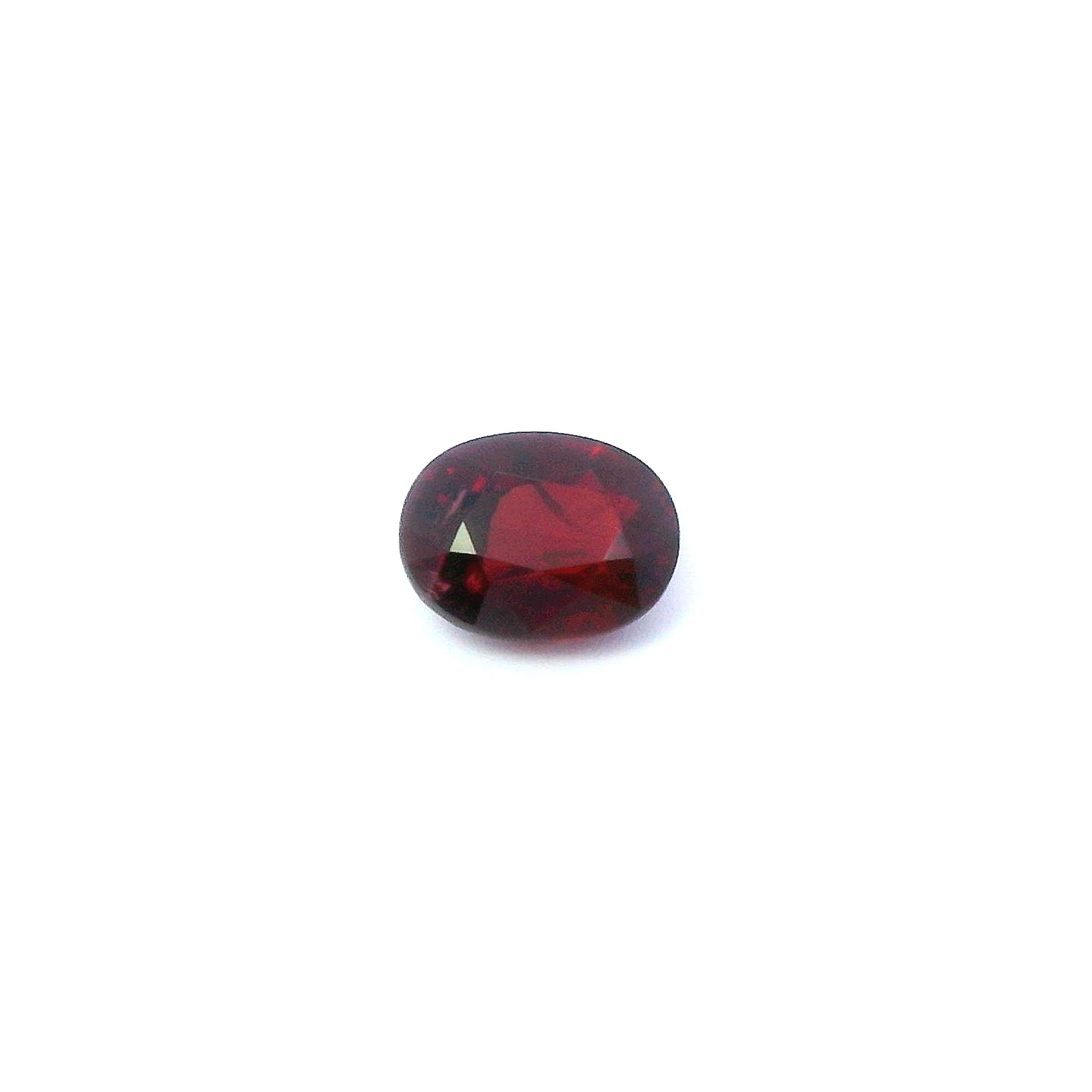 1.59 ct Oval Red Natural Ruby