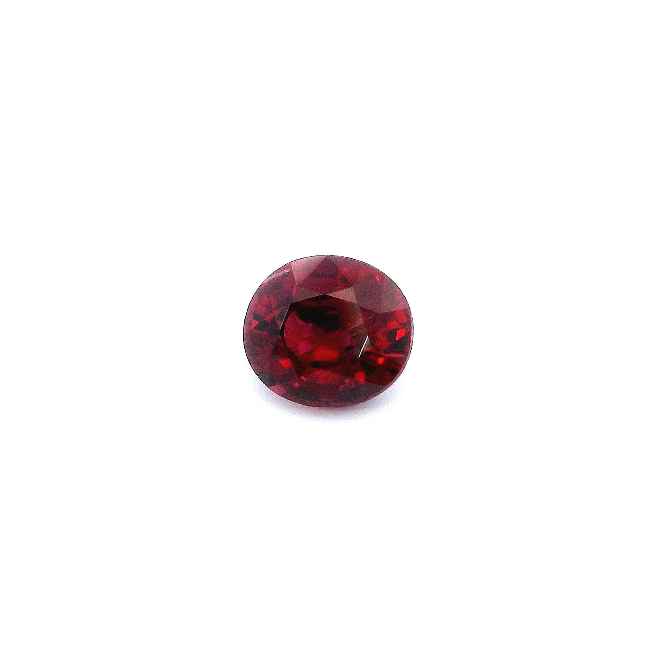 1.62 ct Oval Red Natural Ruby