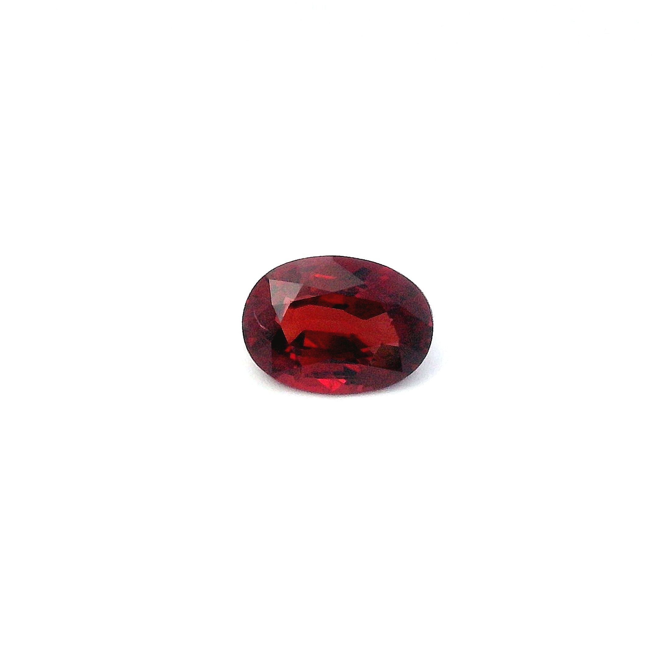 1.02 ct Oval Red Natural Ruby