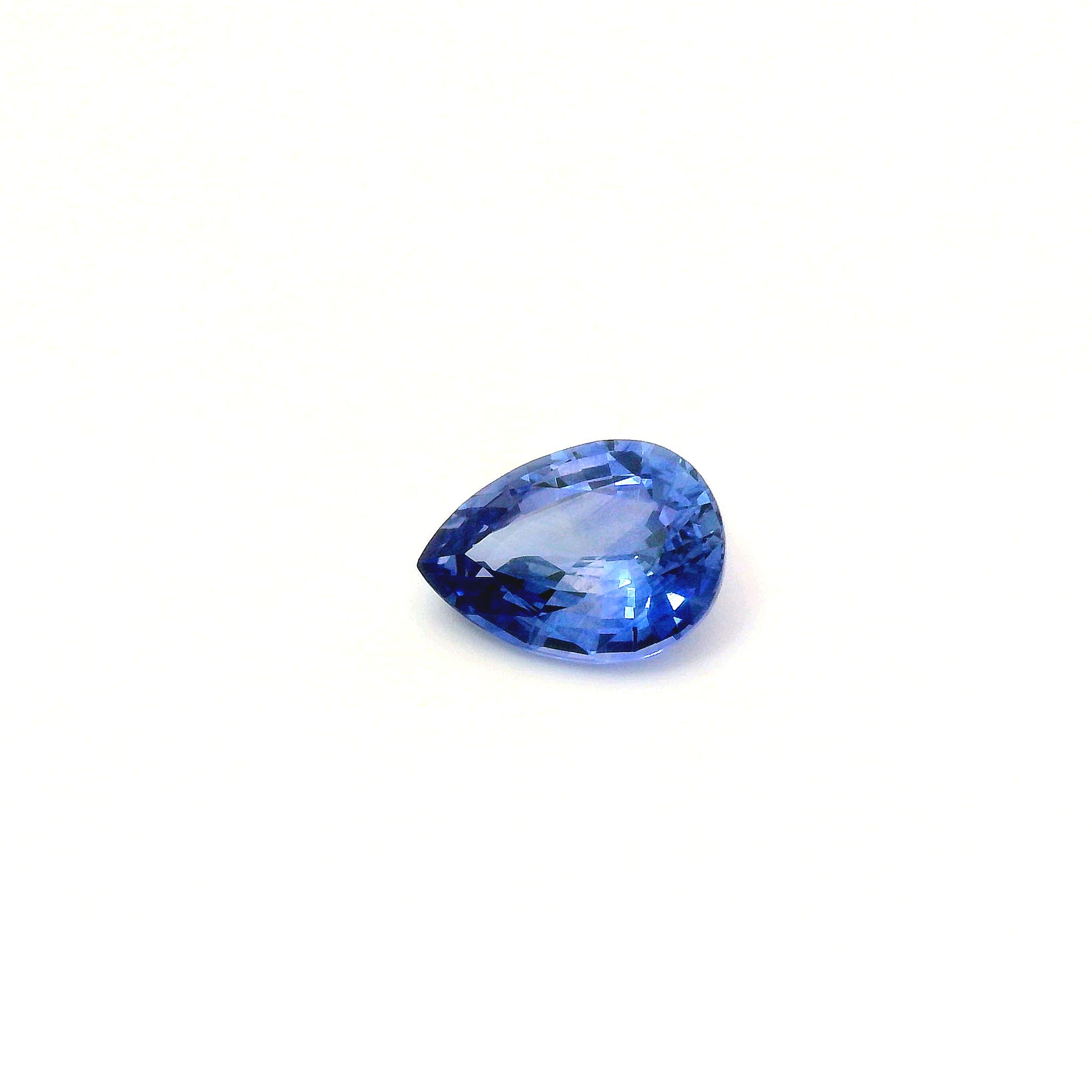 1.67 ct Pear Blue Natural Sapphire